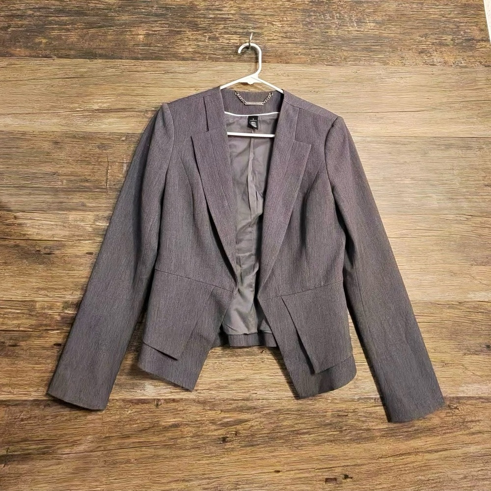 White House Black Market Charcoal‎ Blazer